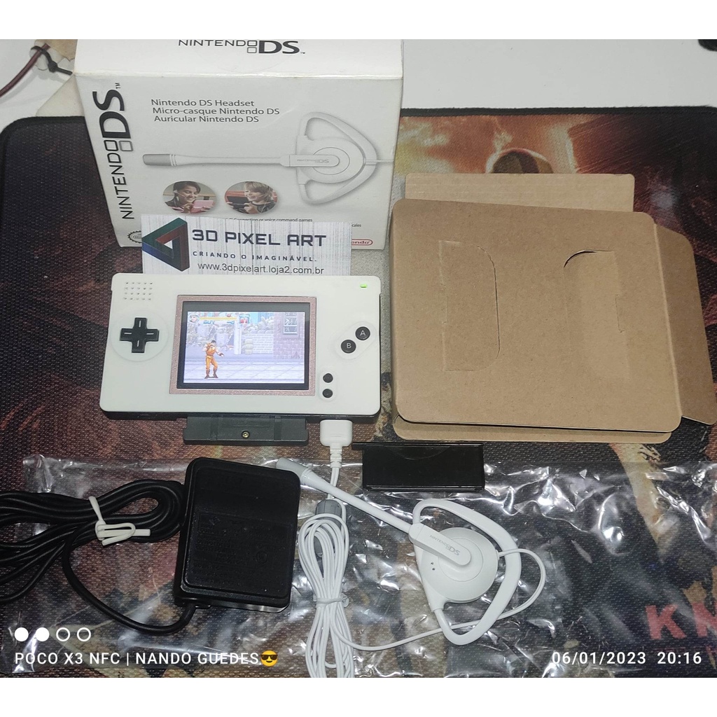 Gameboy Console De Videogame GBA 400 Jogos Emulador Portátil Retro Station  Gift - Escorrega o Preço
