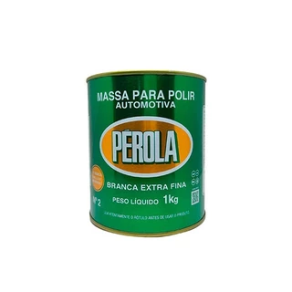 Massa para polir nr. 2  Base Solvente 1 Kg. Pérola em Oferta na Shopee