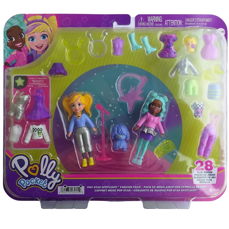 Food Truck 2 Em1 Mattel Polly Pocket Loira