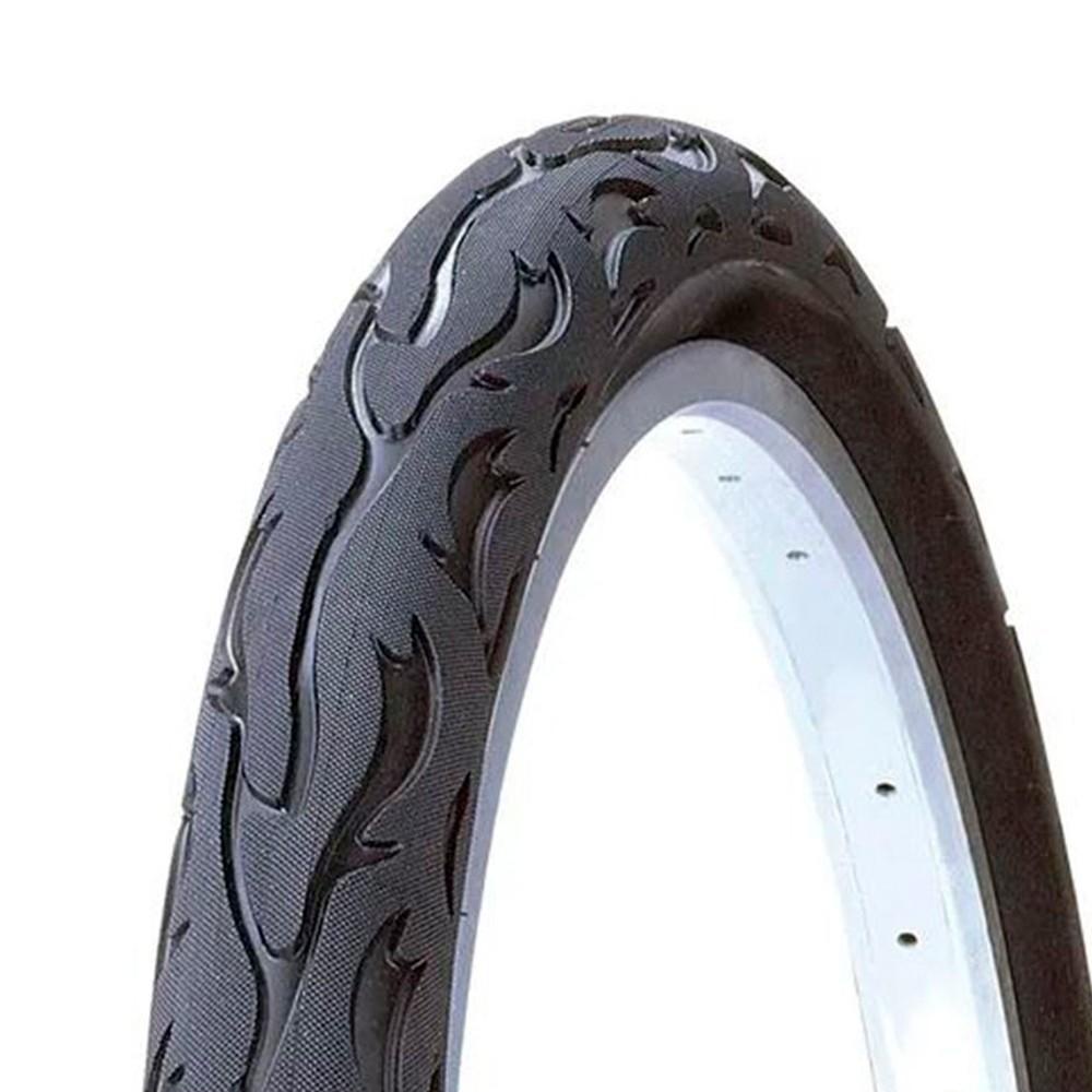 Pneu Vélo CHAOYANG 26×2.125 – Flamme Noir/Blanc – Rigide – Tube Type – NEUF