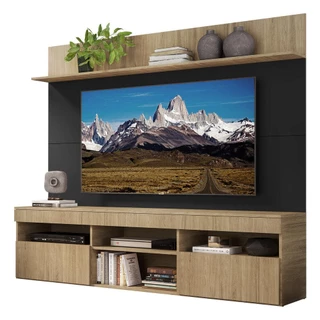 Rack com Painel e Suporte TV 65" Madri Multimóveis V3366