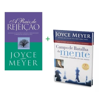 Kit 2 Livros Campo De Batalha Da Mente + Raiz Da Rejeição em Oferta na Shopee