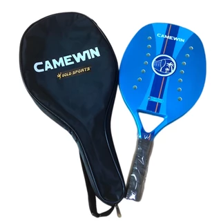 Raquete Gold Sports Beach Tennis Ocean Em Carbono II - Advance - Camewin Com Capa em Oferta na Shopee