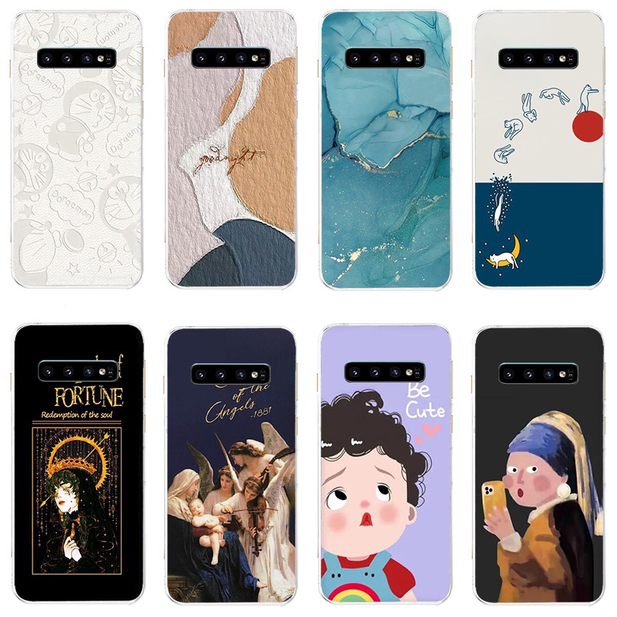 Capa Macia De silicone TPU Para Samsung Galaxy S9 S9 plus s10e s10e S10