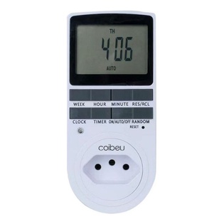Timer Digital Bivolt Temporizador 20 Eventos Liga E Desliga | Shopee Brasil