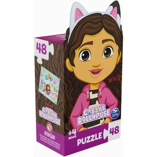 Quebra-cabeça Gabbys Dollhouse Especial P48 04374 - Grow