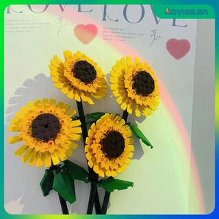 Presentes Criativos Do Dia Das Mães Lego Flor Florais Decoração De Flores Dos Namorados Construindo Blocos De Construção Educação Presente Lego Flores Flower Bouquet Decoração Do Escritório Da Família
