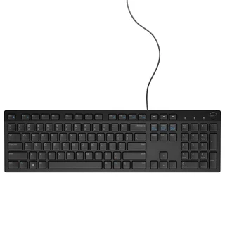 TECLADO COM FIO DELL KB216 USB ABNT2 - PRETO