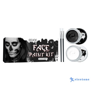 Maquiagem para Halloween Metade Caveira - Skull Makeup 