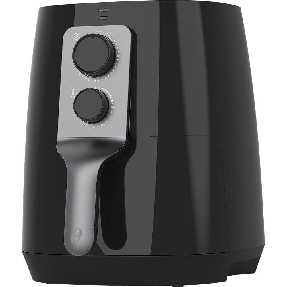 Fritadeira Elétrica Sem Óleo/Air Fryer Oster 2 Em 1 Black Inox 4
