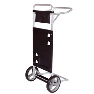 Carrinho para Praia Alumínio Preto Até 15 Kg 002595 MOR em Oferta na Shopee