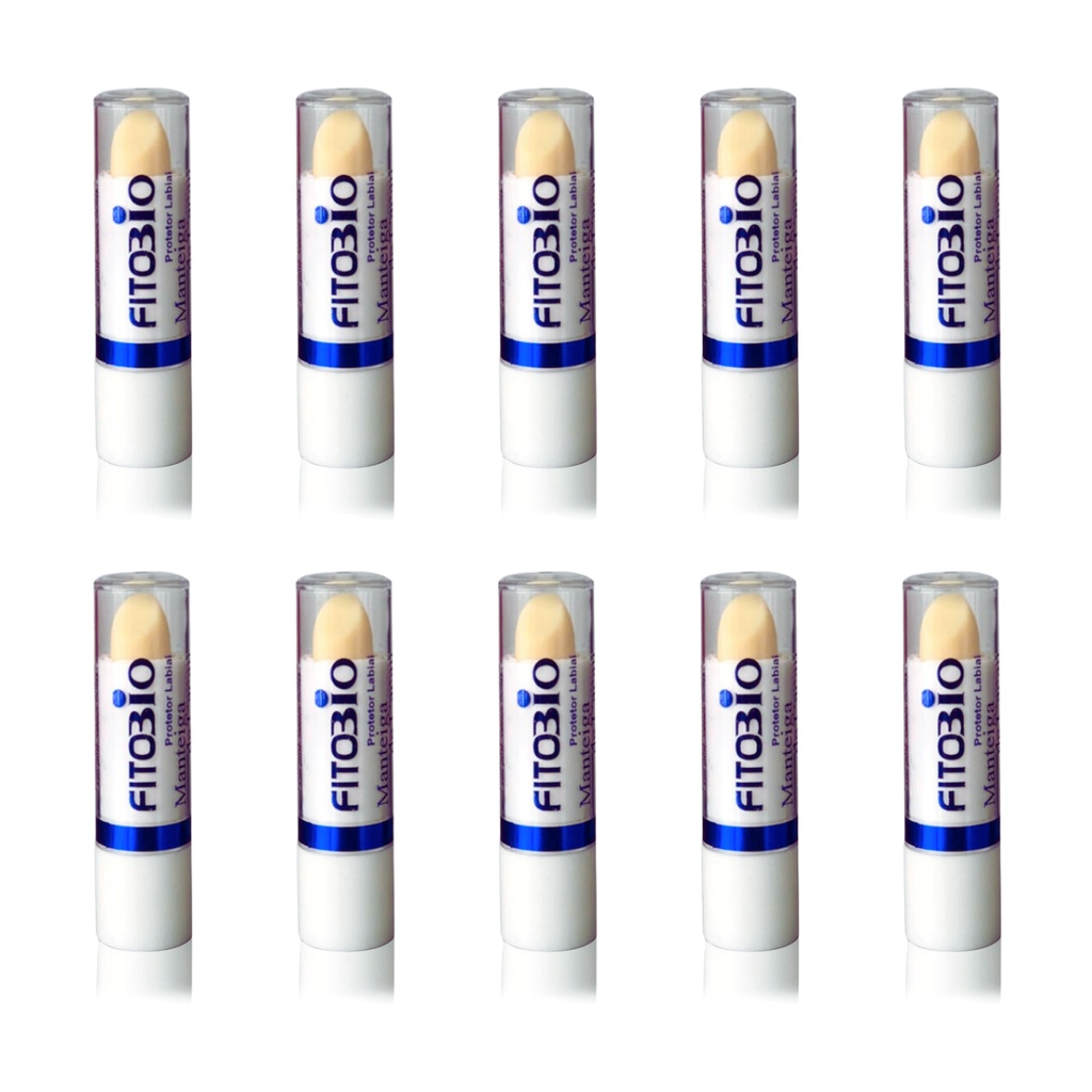 Kit C/10 FITOBIO MANTEIGA DE CACAU BASTAO