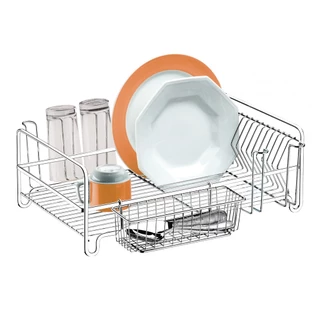 Escorredor de Louças Cromado Inox 1606 FUTURE beleza e praticidade