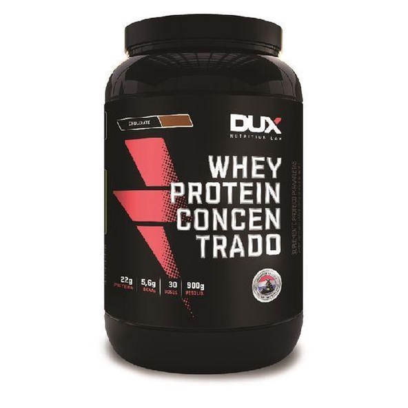 Whey Protein Concentrado Chocolate Dux Nutrition 900g