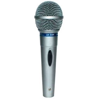 Microfone Profissional Fio Le Son Mc200 Cardioide - Prata - LeSon