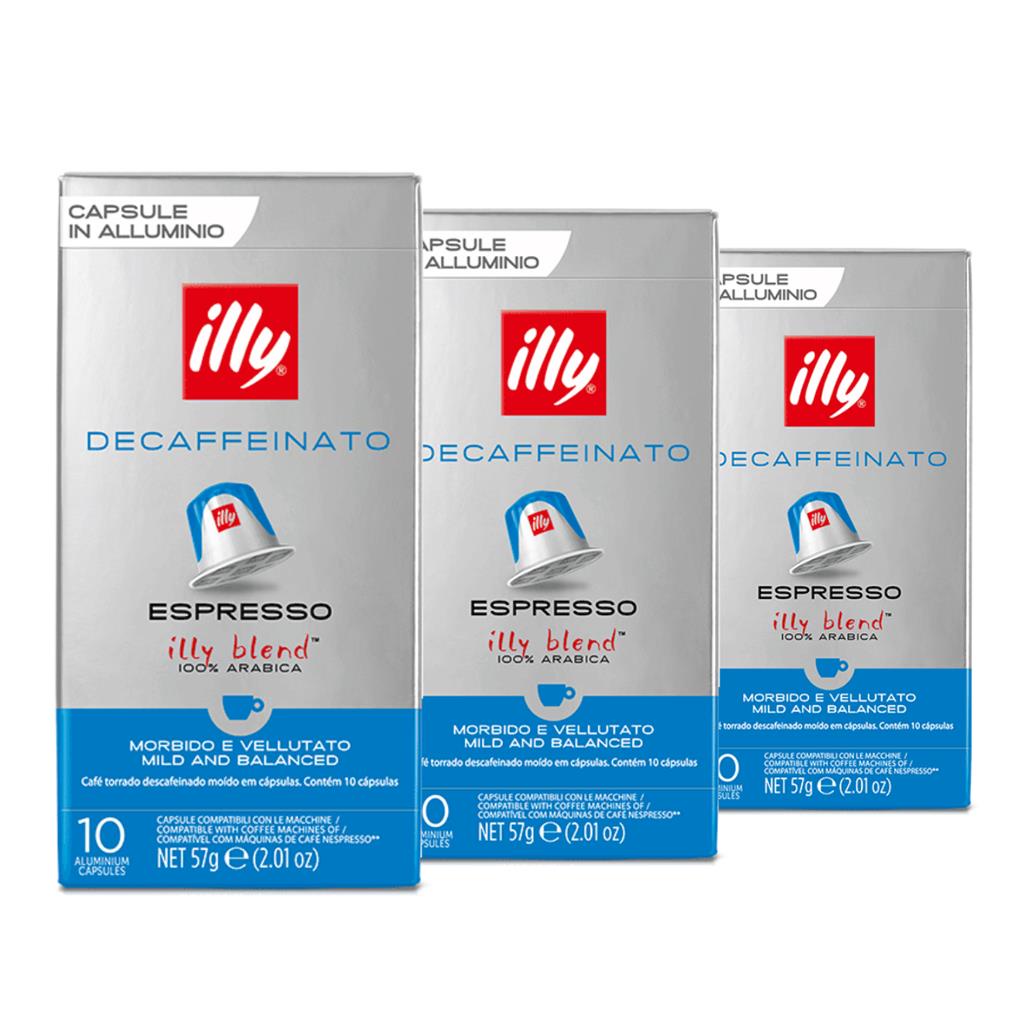 illy Decaffeinato Espresso 10 Capsule Compatibili con le Macchine Nespresso*  57 g