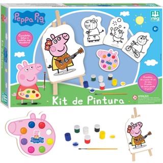 Peppa Pig – 5 top desenhos para colorir, decoração e mais!  Peppa pig para  colorear, Dibujo de peppa pig, Peppa para pintar
