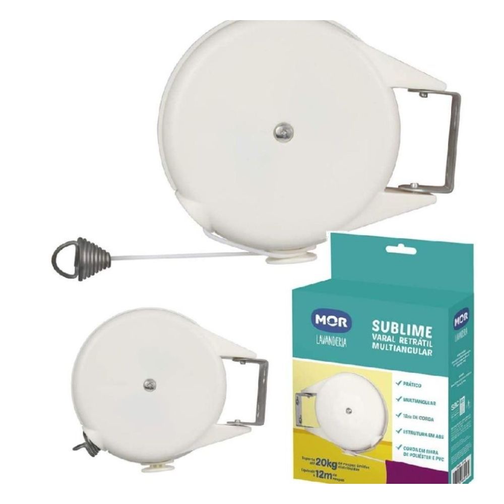 Varal Retrátil Multiangular Sublime Mor | Shopee Brasil