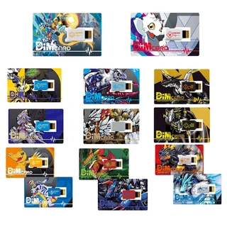 BANDAI Digimon Adventure DIM Cartão De Memória Agumon Fighting Greymon Life Bracelet Brinquedos De Aniversário Para Crianças