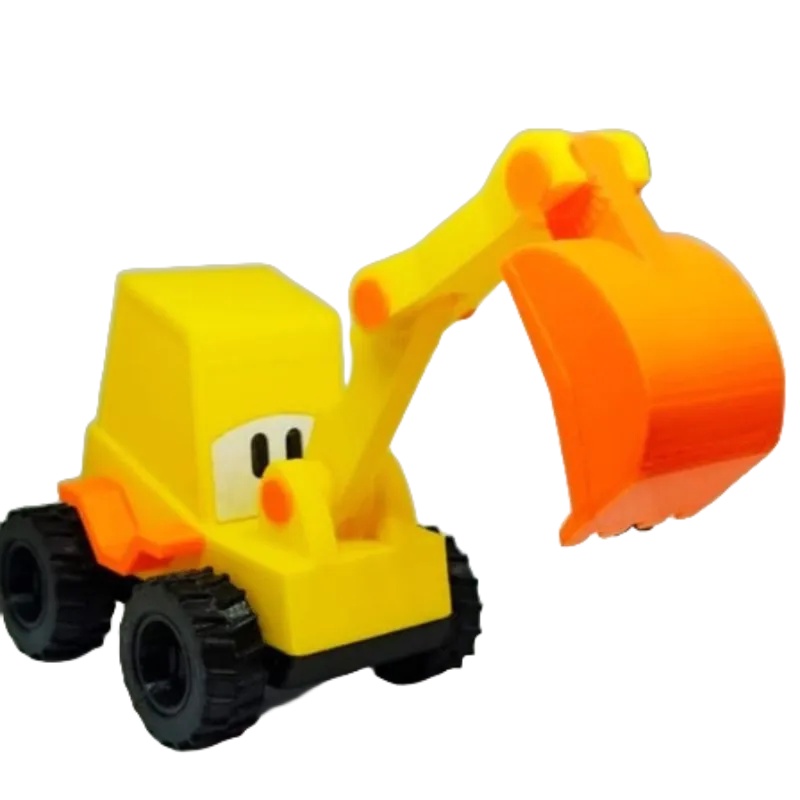 Brinquedo Léo o Caminhão Curioso Decoração impressão 3D