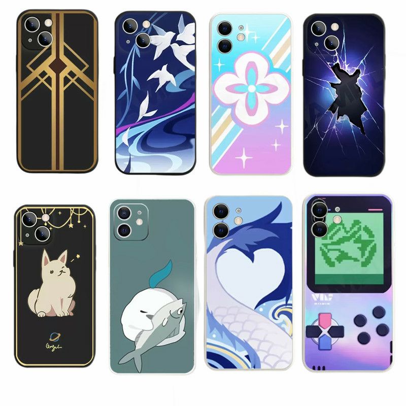 Caixa Para Telefone Celular Samsung Galaxy A04 A04E A14 A24 A34 A54 5G Honkai Star Rail Herta Março 7a Yanqing Silicone Líquido Macio Mate Lobo Prata