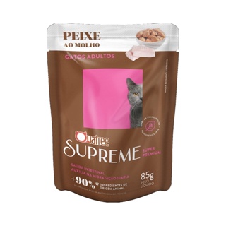 Ração Úmida Quatree para Gatos Supreme Adulto Sabor Peixe 85gr