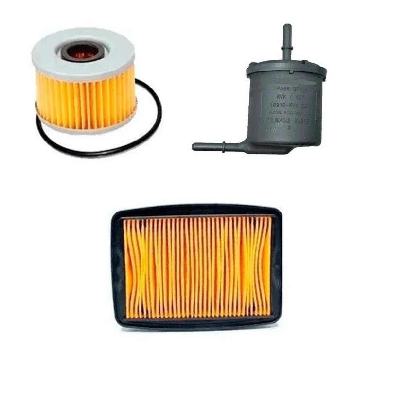 KIT FILTRO AR FILTRO GAS FILTRO OLEO CB 250 2016 ...