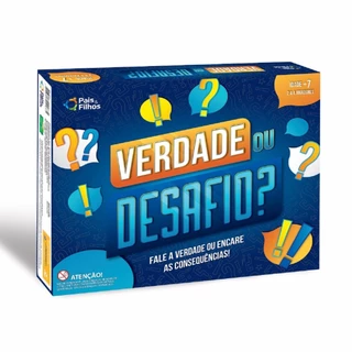 Jogo Verdade Ou Desafio Consequência 2183 - Pais & Filhos