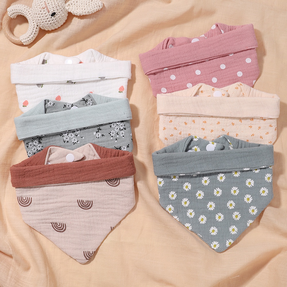 1 Pcs Baby Bibs Panos De Arroto Para Bebês Recém-Nascidos Alimentando Coisas De Bebê Cartoon Proteção De Segurança Acessórios