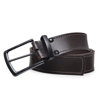 Cinto Masculino Social Fino Esporte Café Resistente Elegante