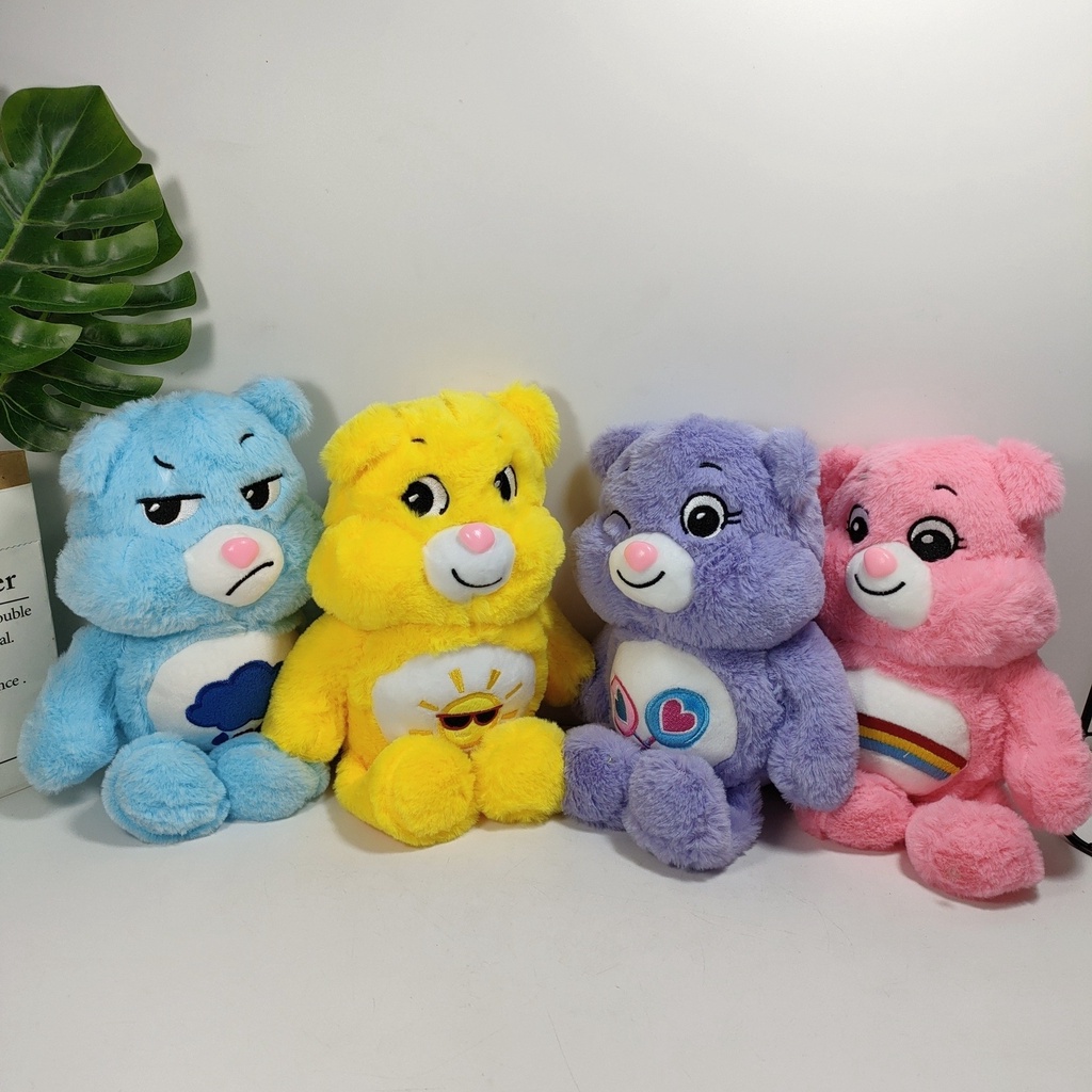 Ursinhos Carinhosos Pelúcia Para Cuidados Juntos , Boa Sorte , Love-a-Lot , Grumpy and Wish Bear