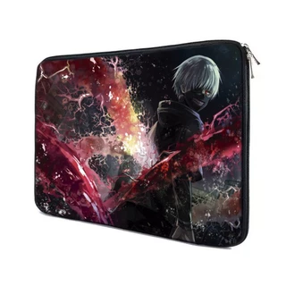 Capa Case Notebook 15.6 Personalizado Anime Ninja Vermelho