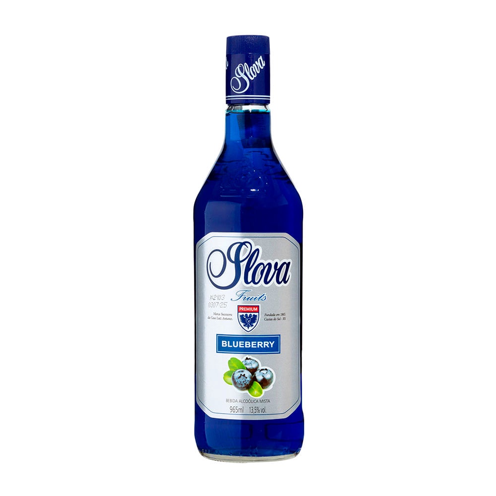 Vodka Slova Blueberry 965ml Shopee Brasil