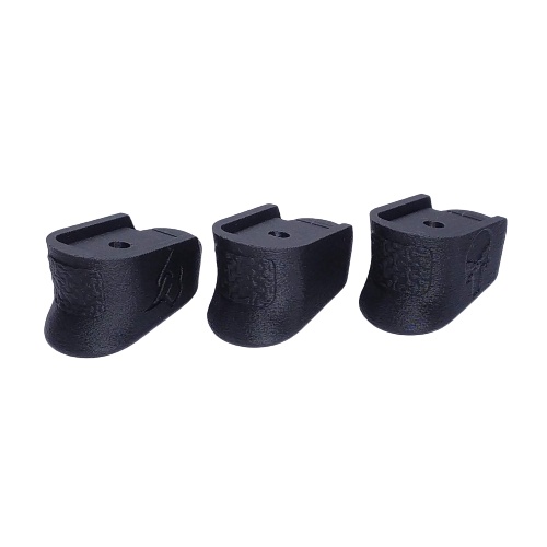 3 Bumpers Alongador de Empunhadura G2C G3C 9mm c/ Textura