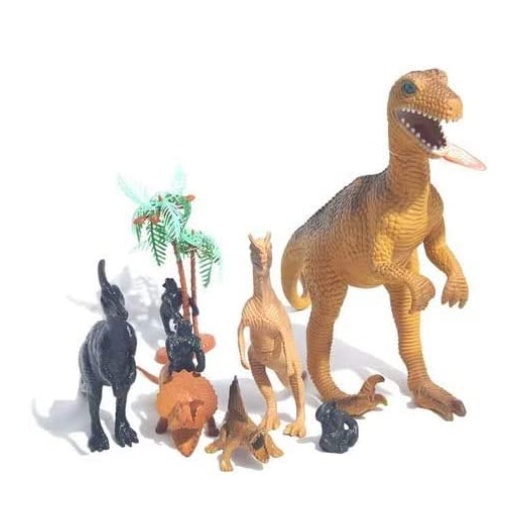 Ilha dos Dinossauros - kit de dinossauros - GORILLA 3D