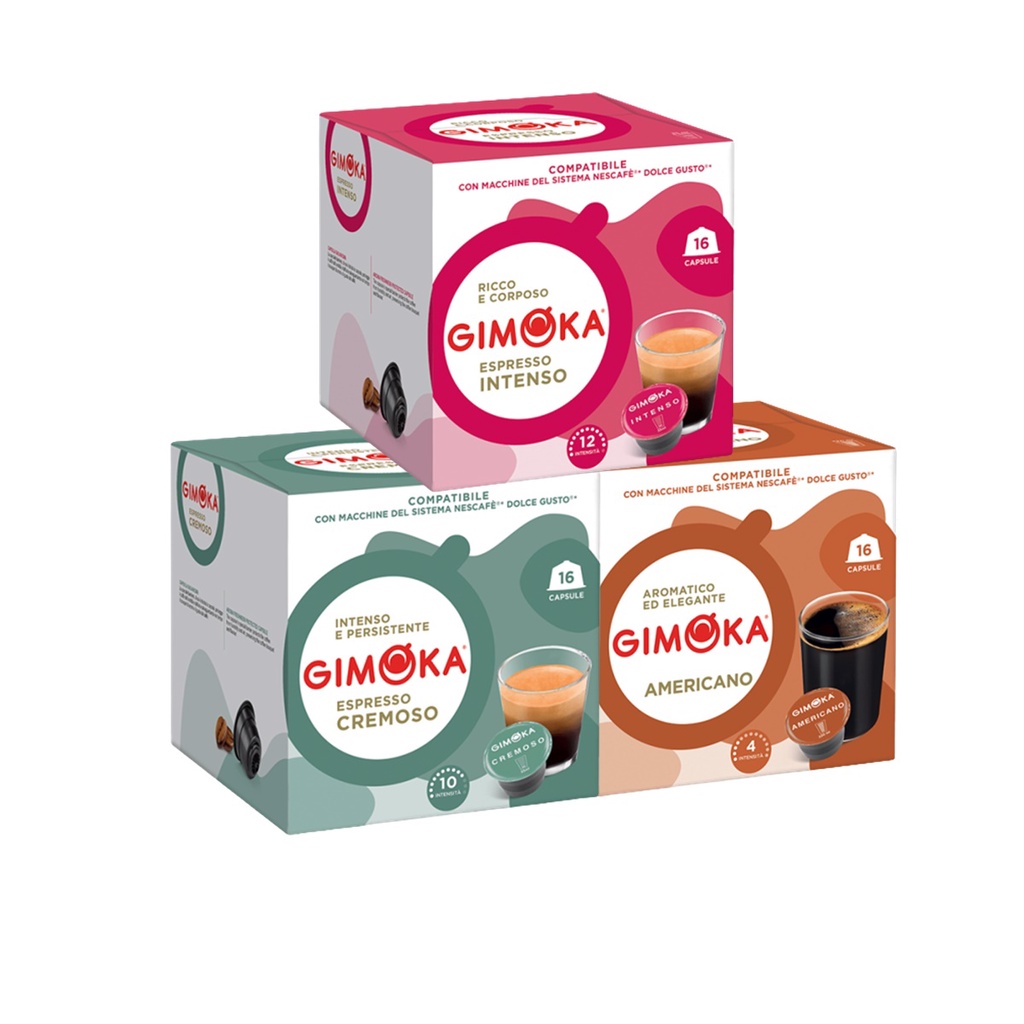 Kit Dolce Gusto Cafés Gimoka 03 Caixas
