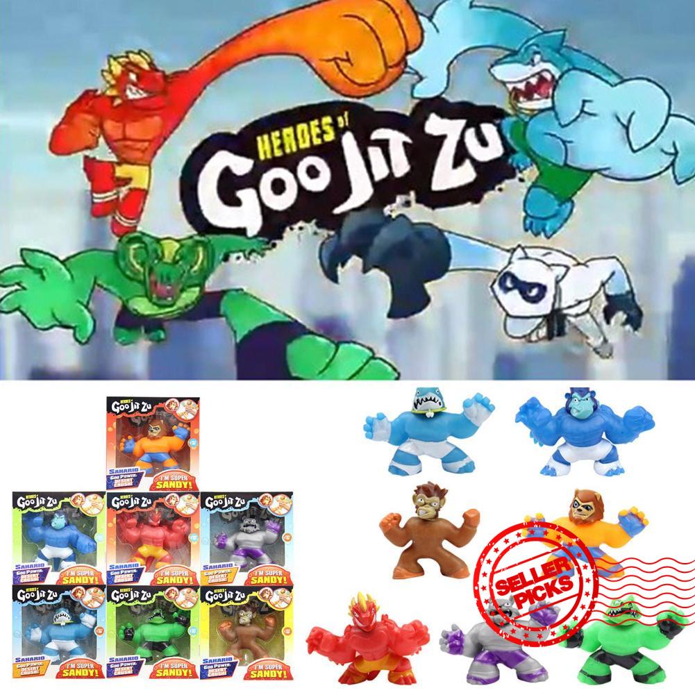 Boneco Tails Estica Brinquedo Heróis Goo Jit Zu Sunny Coleção em Promoção  na Americanas