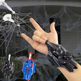 Brilho No Escuro Homem-Aranha Atirador De Teia De Luva Dardos Lançador Brinquedos Cosplay Adereços De Roupa Kids Toy