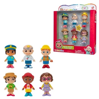 Conjunto de Bonecos Cocomelon 6 Profissões - Candide
