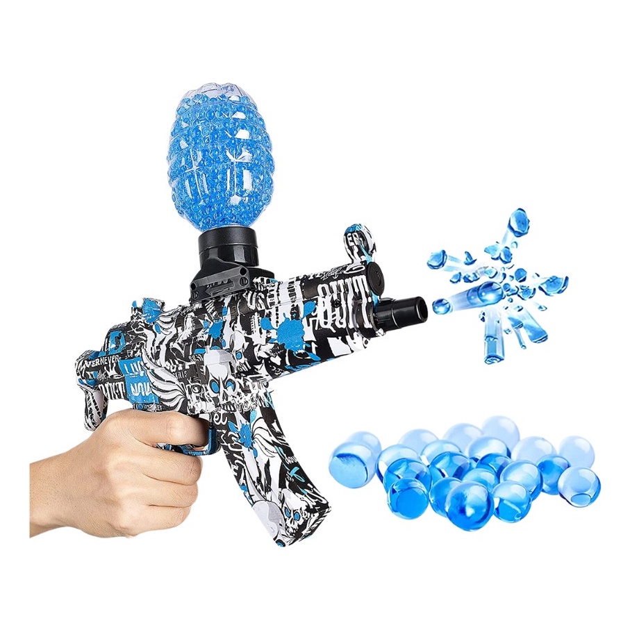 Arminha Bolinha Gel Automática Arma Brinquedo Água Elétrica