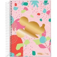 Caderno Espiral Universitario Mickey Arts (1 matéria) - Jandaia