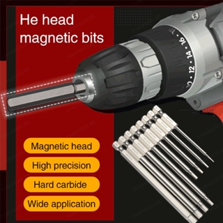 Chave de fenda hexagonal de fenda elétrica magnética estendida Bit Bit Mod