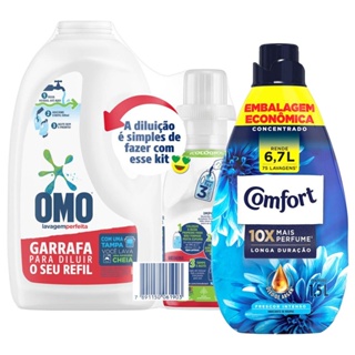 Kit 2 Amaciantes Concentrados Comfort Energia Floral 500ml