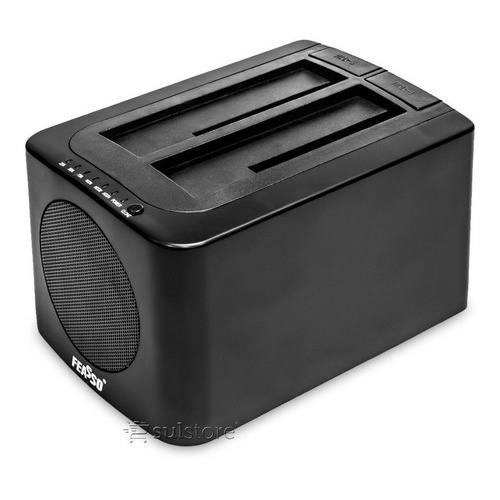Dock Station Para HD SSD Sata 3 USB 3.0 Clone FAHD-35 Feasso Com Cooler