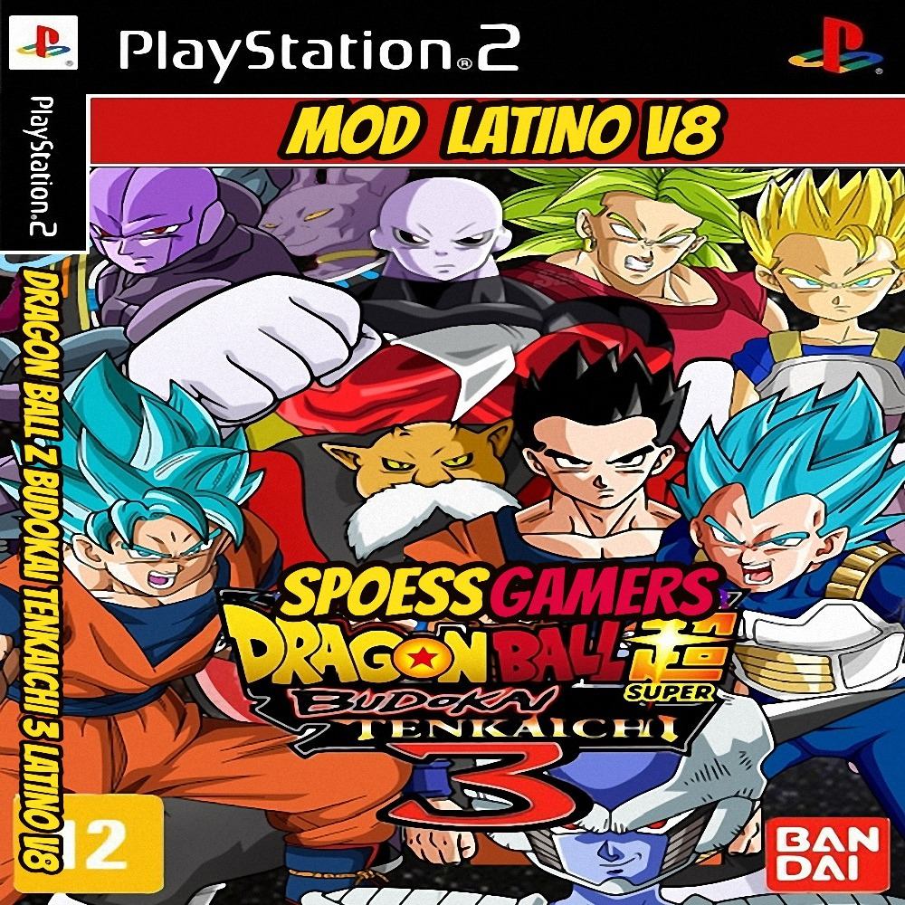 Jogo Dragon Ball Z Budokai Tenkaichi 3 Mod Chetados Ps2 Patch