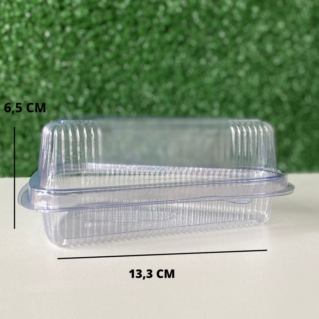 Embalagem Fatia p/ Bolos, Tortas e Temakis c/ 100 UN