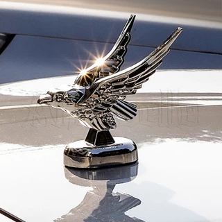 Decoração Criativa De Carros Eagle/Emblema De Águia Voadora 3D Para Capô De Carro Tampa Elegante E Fria Auto-Adesivo Frontal ABS Plástico Sculpture /