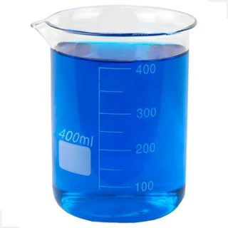 Béquer Becker de Vidro 400ml Forma Baixa Graduado Jarra
