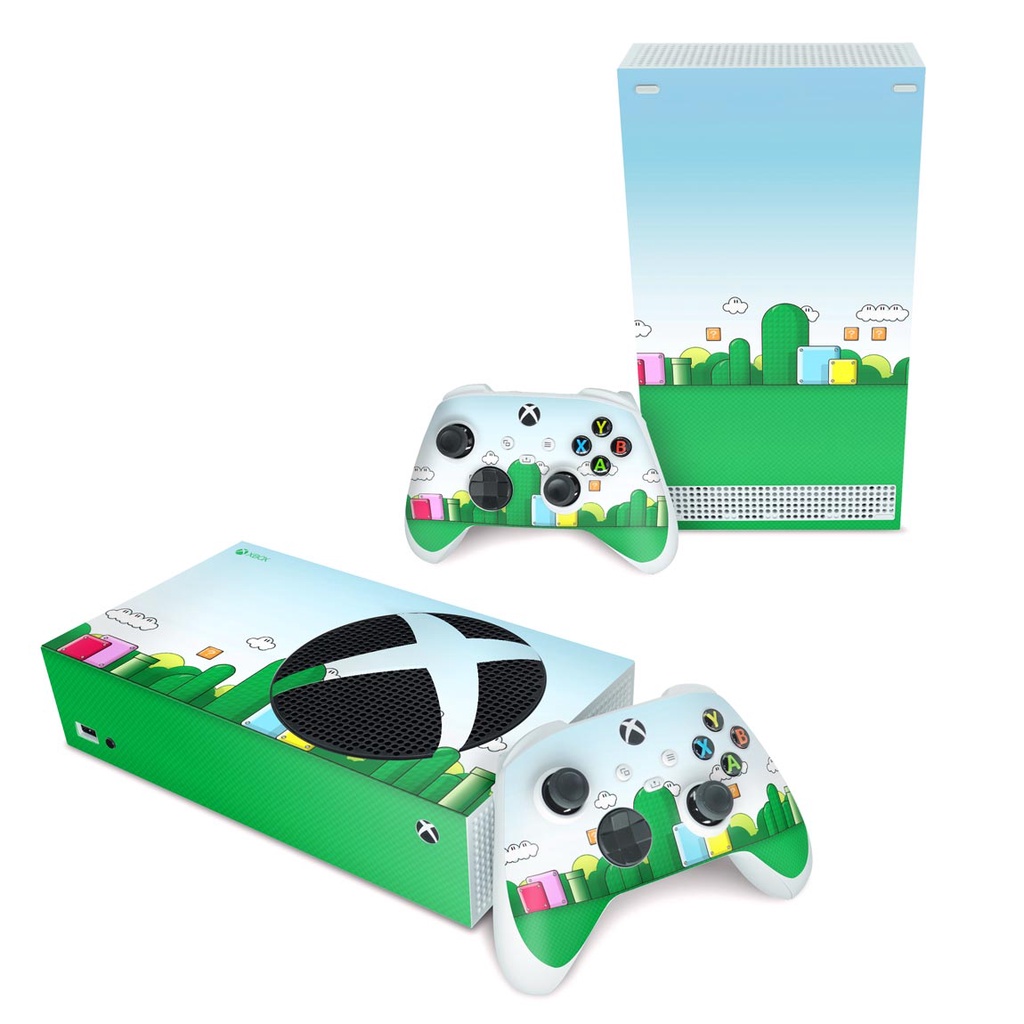 Skin Xbox 360 Slim Adesivo - Mario