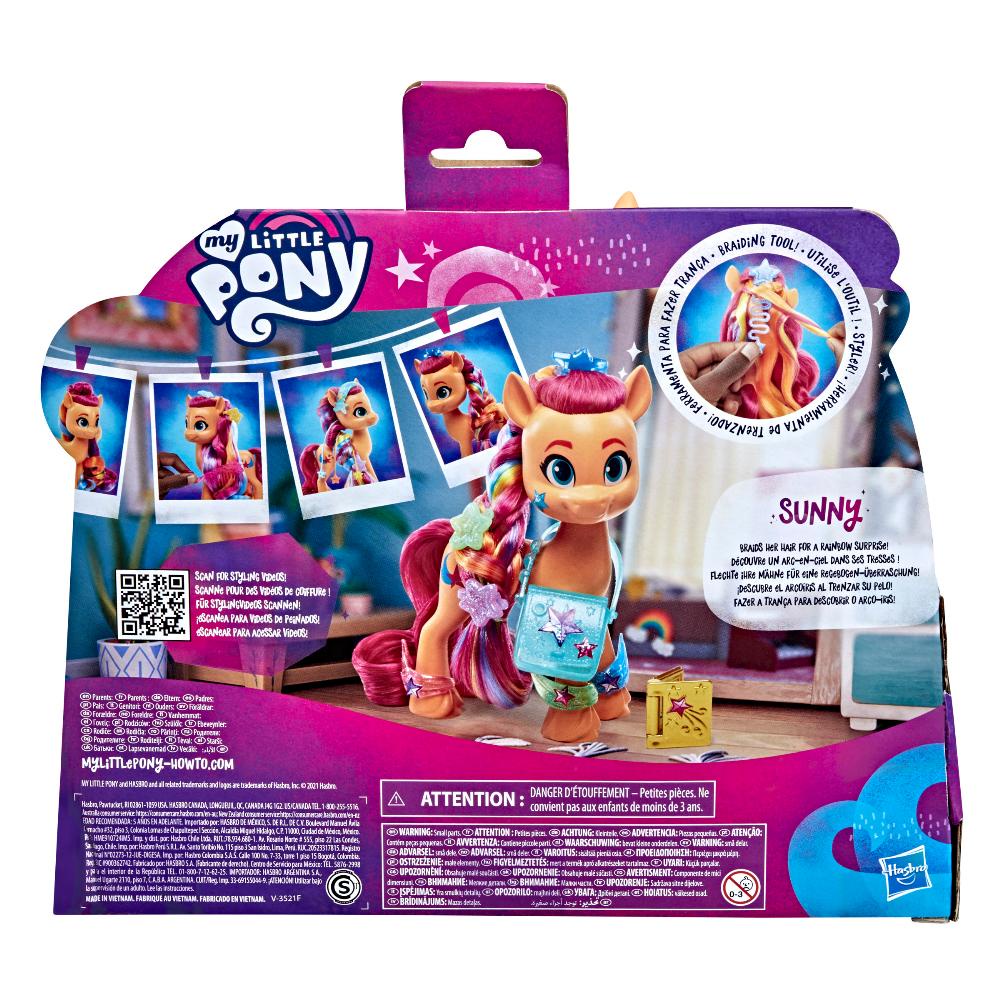 Figura My Little Pony Aventura Cristal Sunny Com Asa - Hasbro em Promoção  na Americanas